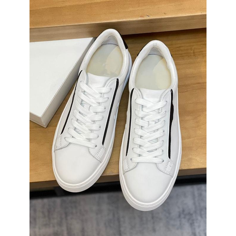 Bos' Popular Men's Fashion Casual Shoes, Genuine Leather Comfortable Low-Top Sports Men's Shoes, High-End Leather Lace-Up Men's Sneakers