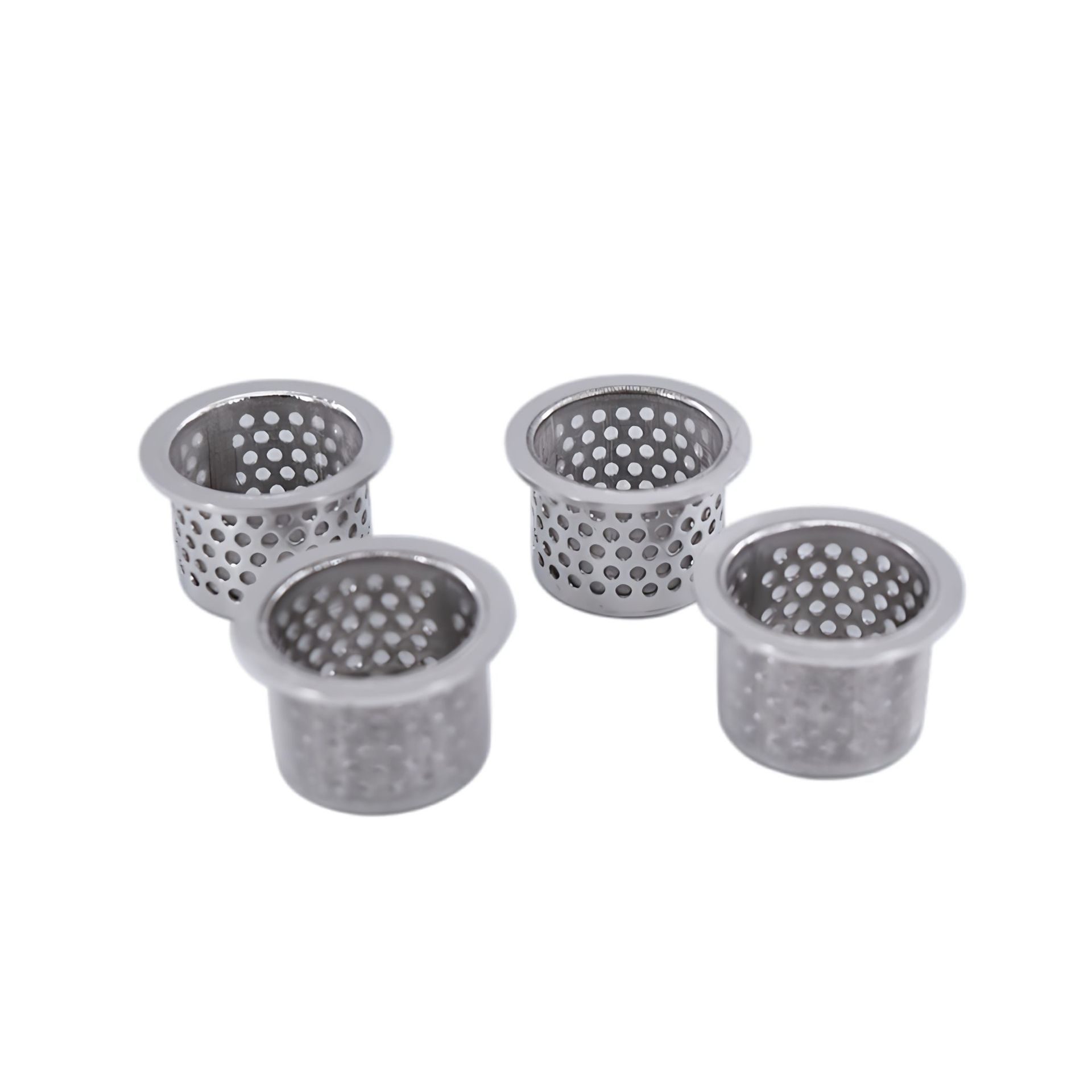 苏州加工单层封底不锈钢滤筒304不锈钢法兰包边过滤筒