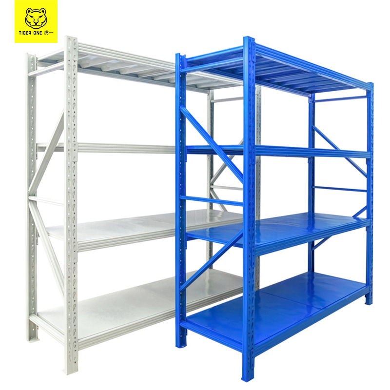 虎一家具仓储货架置物架库房仓库家用展示储物铁架子中型200KG/层