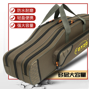 New Fishing Rod Bag, Lightweight Fishing Gear Bag, Multi-Functional Fishing Bag, Large Capacity Fishing Rod Bag, No-Disassembly Wheel Fishing Storage Bag