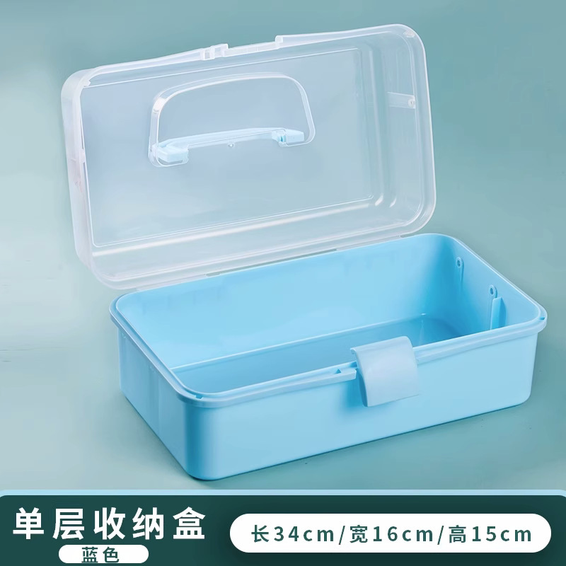 书法毛笔收纳盒初学者大容量小学生儿童手提式便携工具箱美术国画|undefined