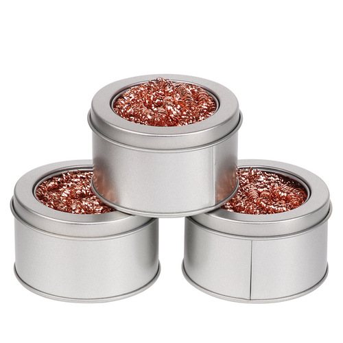 Soldering iron tip cleaner, Soldering tip cleaner, Soldering tip suction copper ball, Soldering tip cleaning ball, Solder removal ball