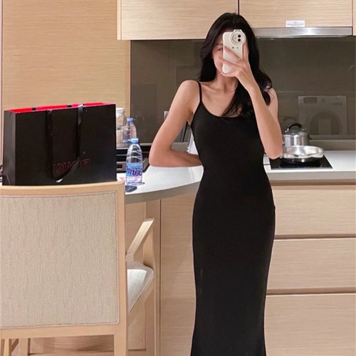 Cross-border wholesale sexy style suspender dress for women  summer hot girl slim and slim version dress