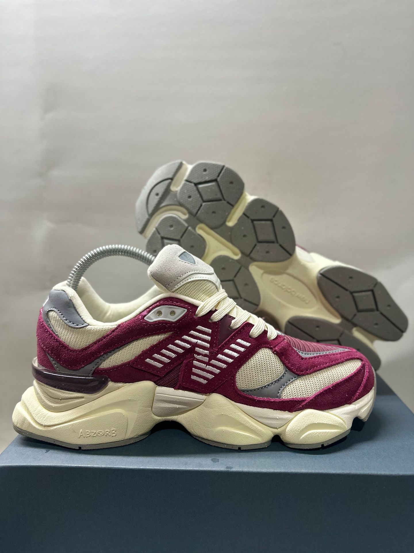 Zapatos Pitian puro comercio exterior original NB9060 tendencia de zapatos de papá retro altura pareja estudiantes hombres y mujeres zapatos deportivos para correr