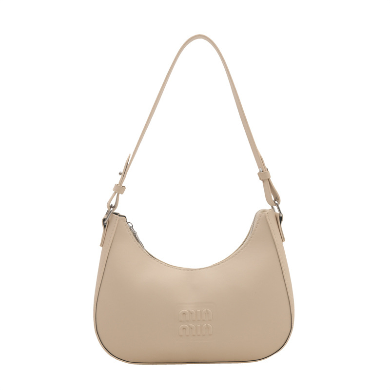 Bolso de mano coreano de moda minimalista primavera y verano 2025 nueva moda bolso de brazo letras bolso de hombro bolso de mano