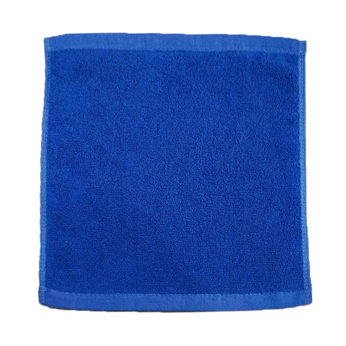 Pure cotton small square towel 30*30 coffee yellow blue towel hotel catering hand towel gift advertising cotton small towel