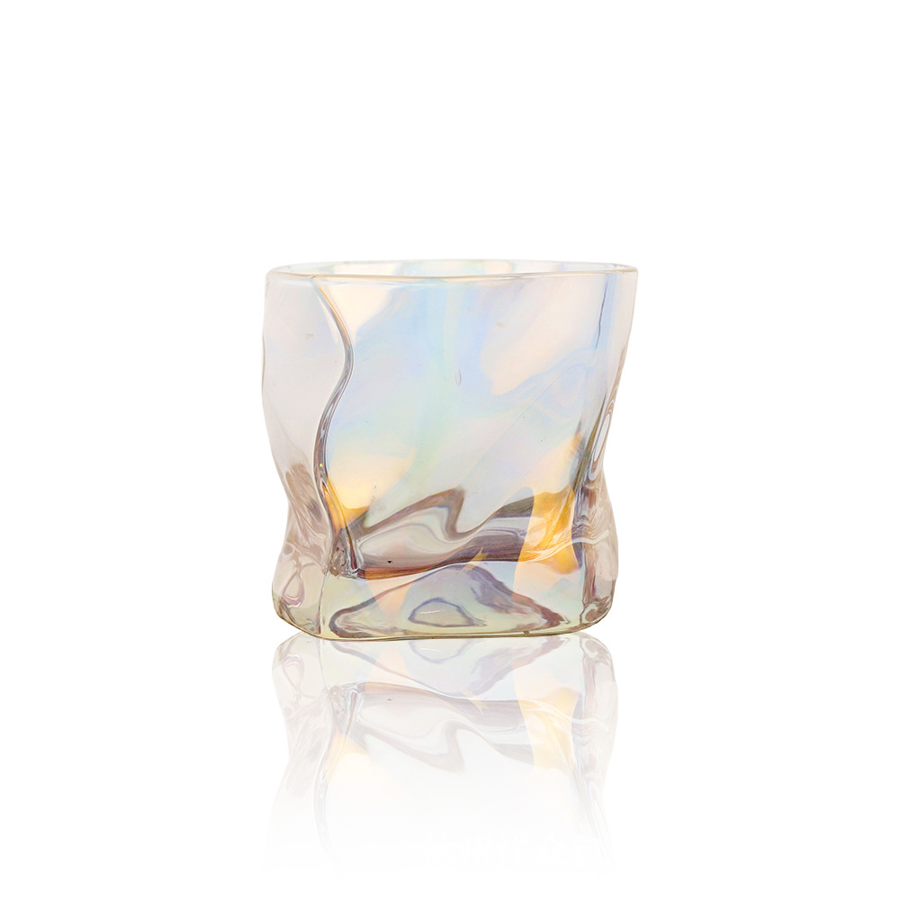 Vidrio transparente de color brillante, taza de torsión aromática, tanque de almacenamiento de vidrio multifuncional DIY image 7