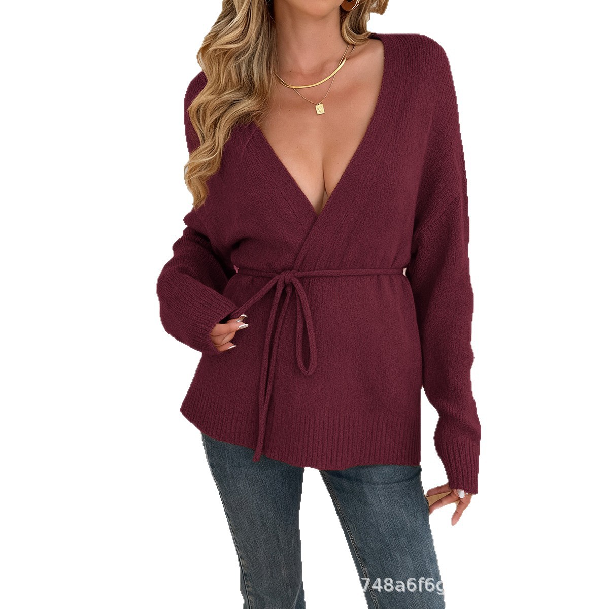 Women's Elegant Solid Color Long Sleeved Jacket Autumn Winter Outerwear Independent Website_ecoleips.com