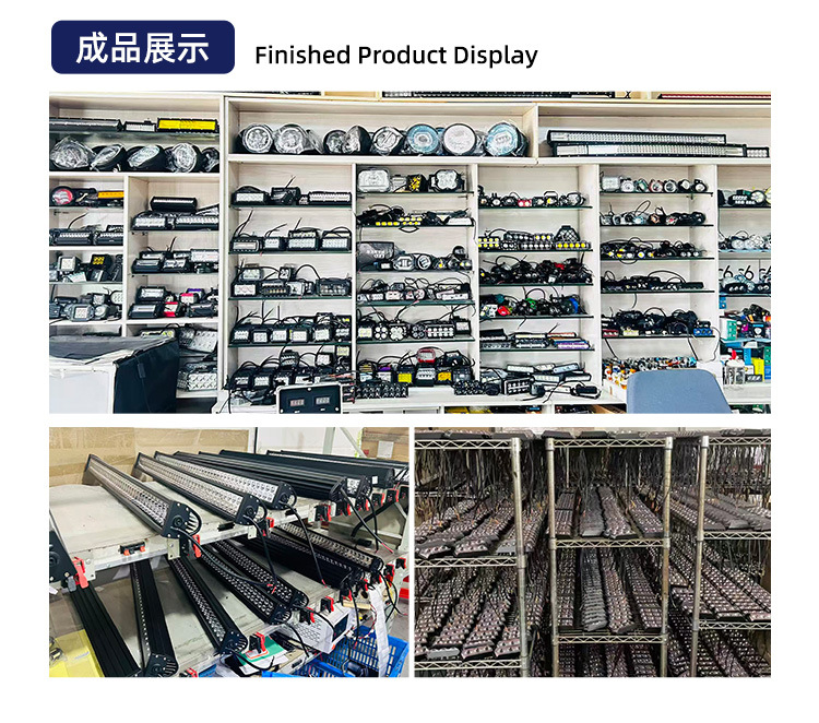 I40 Car Grille Spotlight Led Dual-Color Electric Motorcycle Headlight High-Power Built-In Light Spotlight Road Lighting Lamp