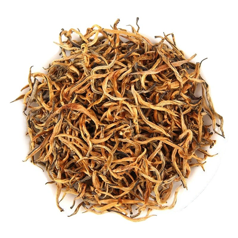 Юньнань черный чай супер золотой шелк одиночный бутон тонкий бутон Старое дерево золотой красный чай Юньнань золотой бутон черный чай Фэнцин древнее дерево оптом