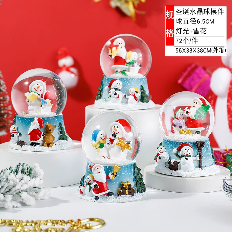 Creative Sea World Everbright Marine Crystal Ball Creative Little Fish Shell Детские подарки Маленькая ночная лампа Студенческий переключатель