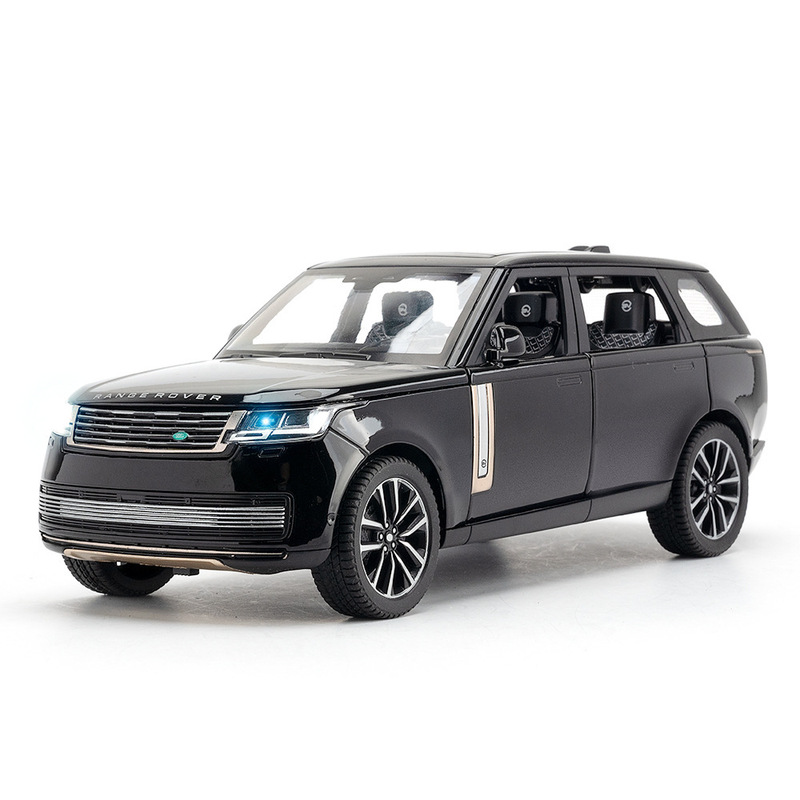 (Packed in Foam Box) Simulated 1:24 Scale Land Rover Range Rover Sv 2022 Alloy Suv Car Model Ornament Wholesale