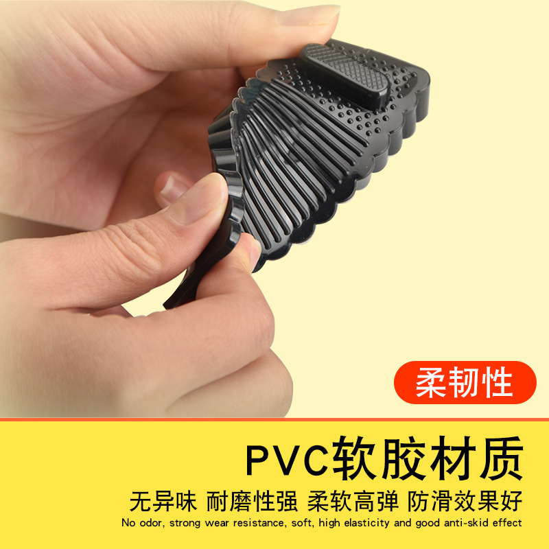 Door Stop, Weather Stripping, Impact Barrier, Poreless Rubber Door Wedge, Safety Anti-Crush Door Block, Moving Top Door Stopper
