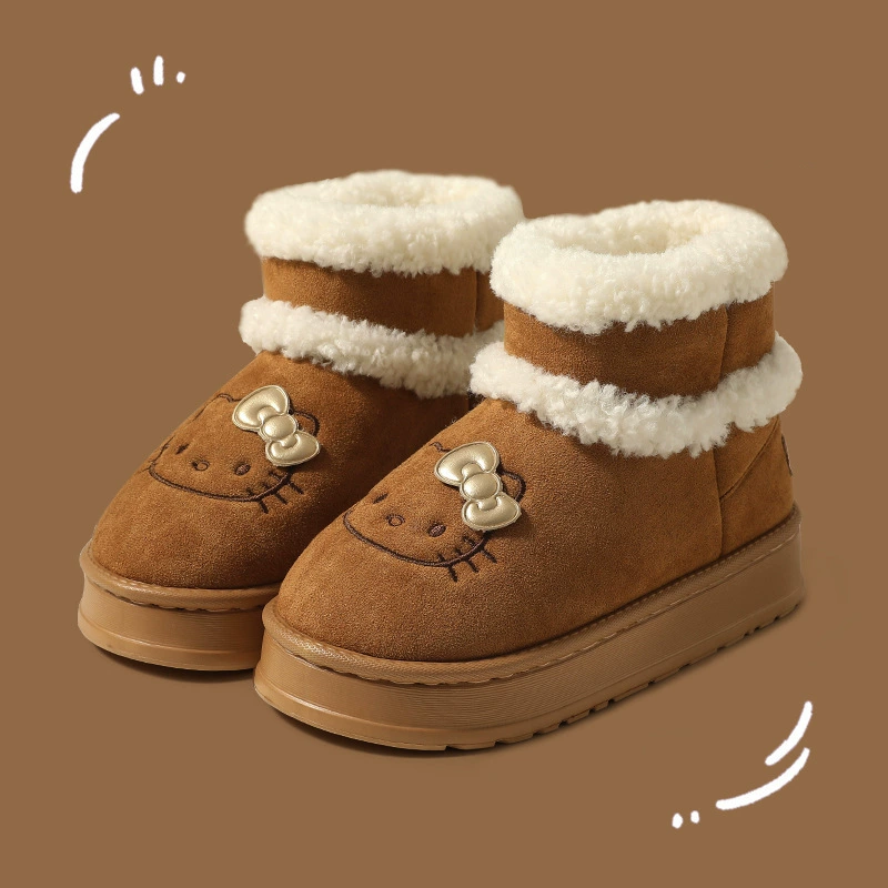 Winter slippers, plush warm lining, TPR sole, EU sizes 36–41