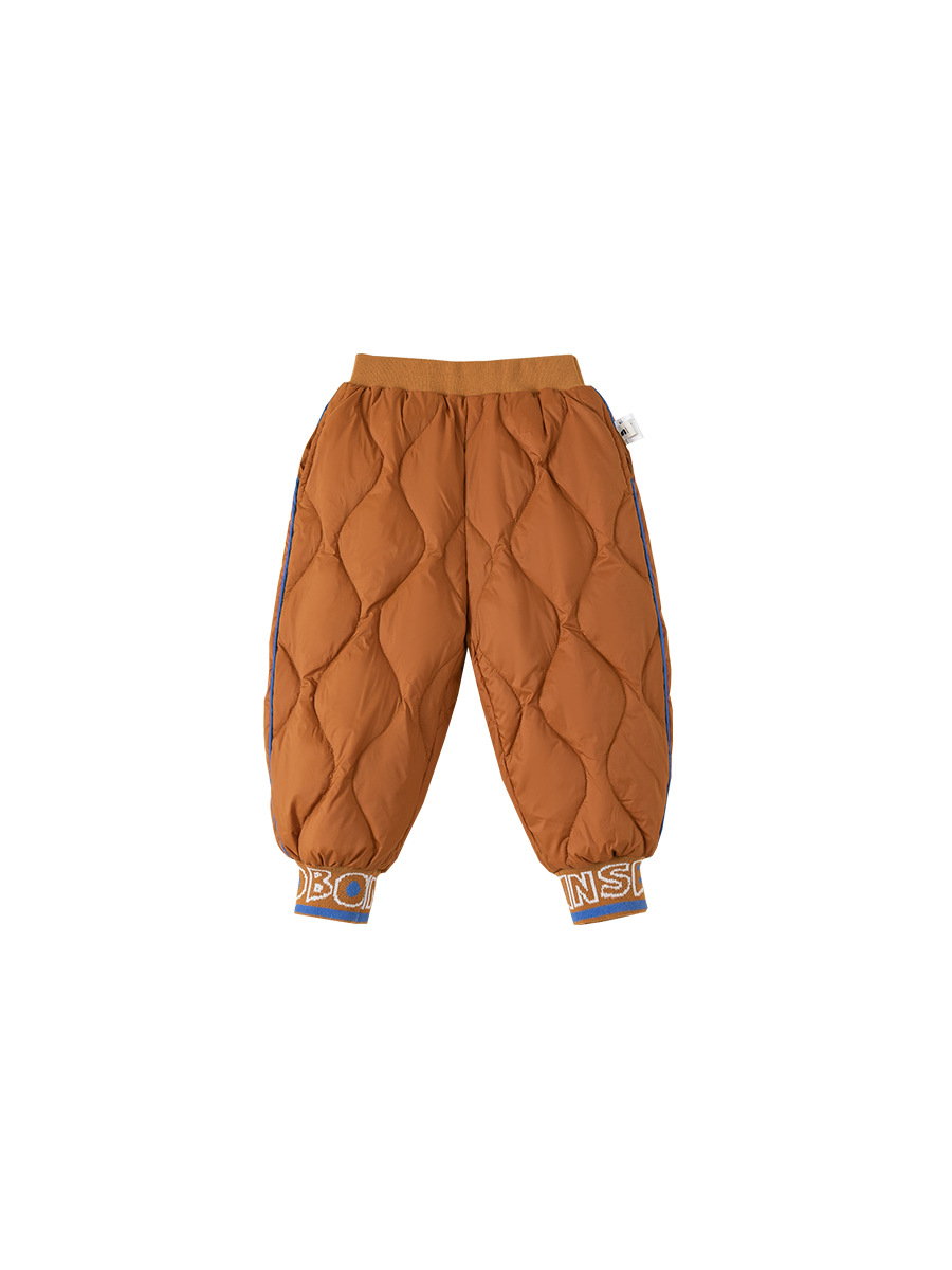 Babycity niños de invierno abajo pantalones ropa para niños nuevos pantalones casuales niños y niñas pantalones calientes DK83172
