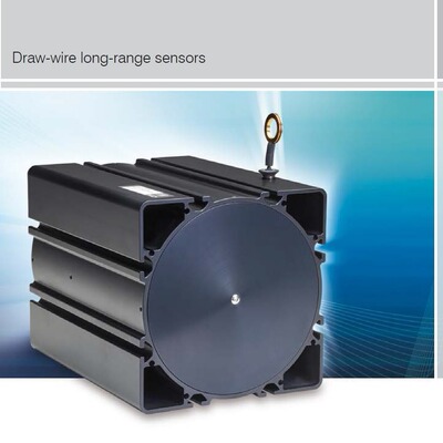 supply 50m Super large range Drawstring Displacement sensor high-precision waterproof