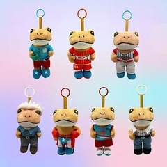 el sapo concho plush Bad Bunny游戏周边青蛙系列毛绒玩偶公仔