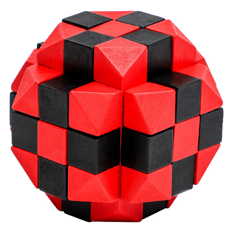 Caja ciega de madera clásica cerradura Kongming cerradura Luban descompresión para adultos juego de desbloqueo interactivo entre padres e hijos juguetes educativos para niños