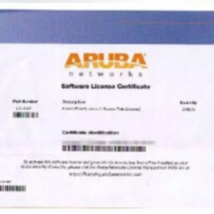 Anyi JW546AAE Aruba LIC-AW airwave license must be purchased together with ac