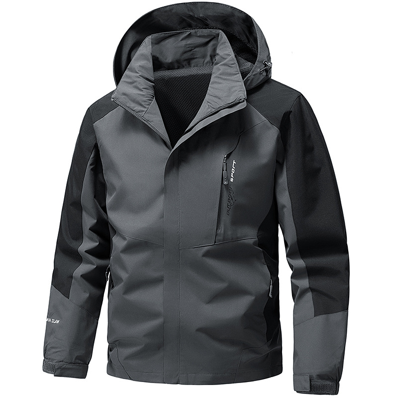 Chaqueta transfronteriza de primavera y otoño para hombres al aire libre vestir de asalto vestido de otoño con capuzas abrigo de montaña chaqueta de moda