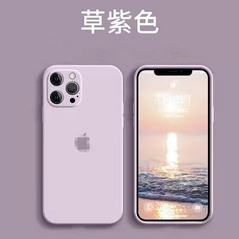 Funda de silicona líquida para teléfono Apple 17, compatible con iPhone 16PRO, borde suave, cobertura total, funda protectora para 15Promax