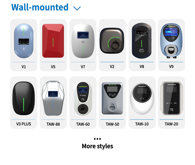 Cross-border export national standard GB/T pure copper charging gun 3.5kw car charger BYD wall-mounted charging station