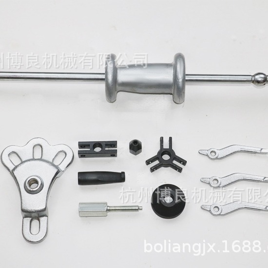 Cubo de rueda, cojinete, juego de tirantes, eje trasero, martillo deslizante, herramienta de reparación de depresión, juego de martillo deslizante universal, chapa