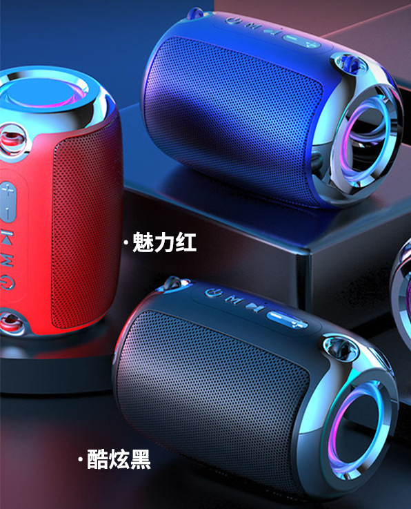 518スマートaiオーディオbluetoothサブウーファ大音量放送器カード無線プレゼント小鋼砲スピーカー|undefined