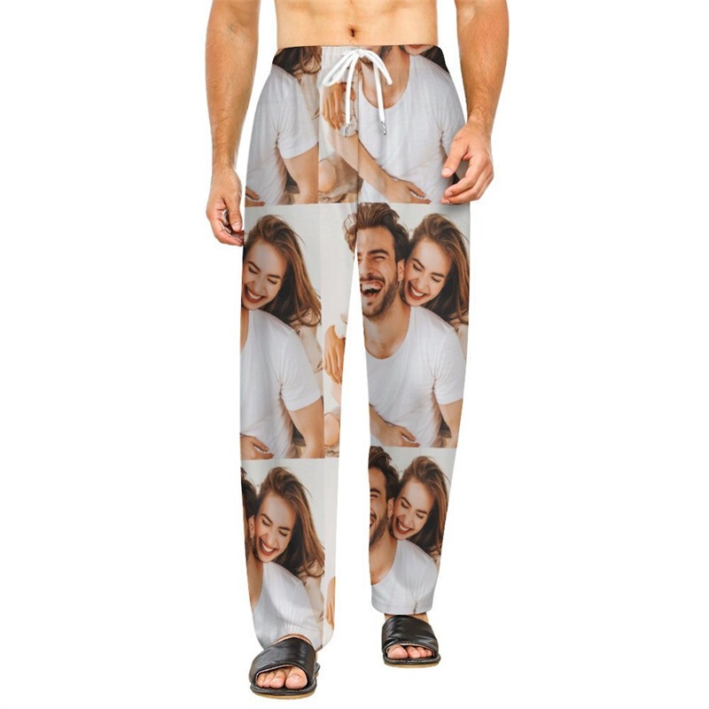 Cross-Border Supply of Personalized Photo 3D Full-Print Men's and Women's Home Sleepwear Casual Long Pants for Amazon Independent Sites in Europe and America Cross-Border Supply of Personalized Photo 3D Full-Print Men's and Women's Home Sleepwear Casual Long Pants for Amazon Independent Sites in Europe and America
