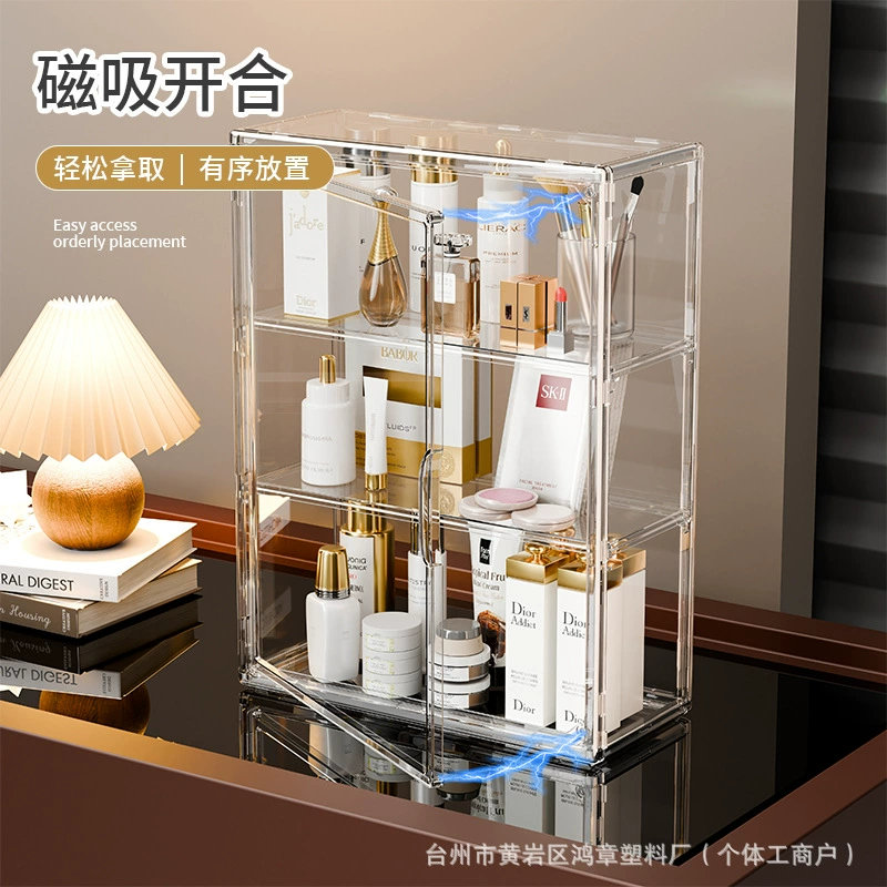 Wall-mounted Storage Box Shelf Rack Acrylic Clear from Yomiego