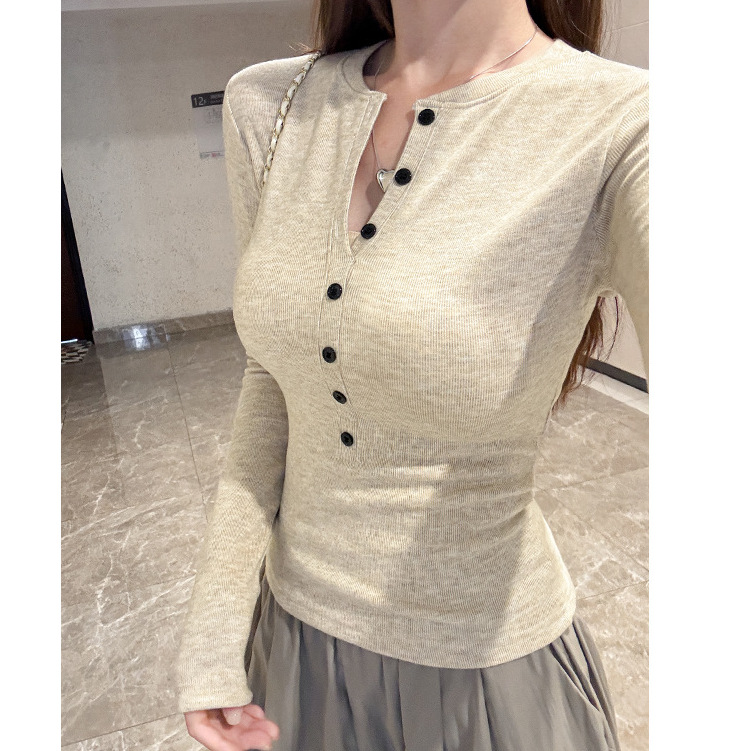Spring fleece base body-friendly long-sleeve