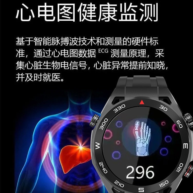 無料無創血糖腕時計知能モニタリング血圧心拍数睡眠尿酸運動通話手環男女共通|undefined