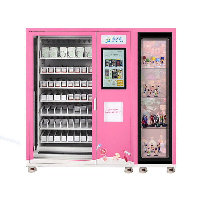 Máquina expendedora de regalos, máquina expendedora de productos de belleza, máquina expendedora automática que funciona con tarjeta, personalización de pantalla táctil, totalmente automática