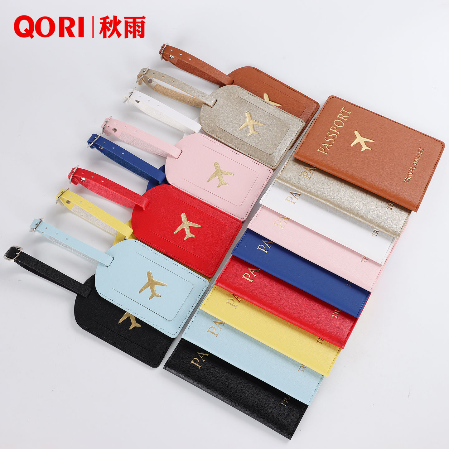 Travel Leather Document Passport Cover Multifunctional Passport Holder Protective Cover Shell Document Storage Bag Leather Cover