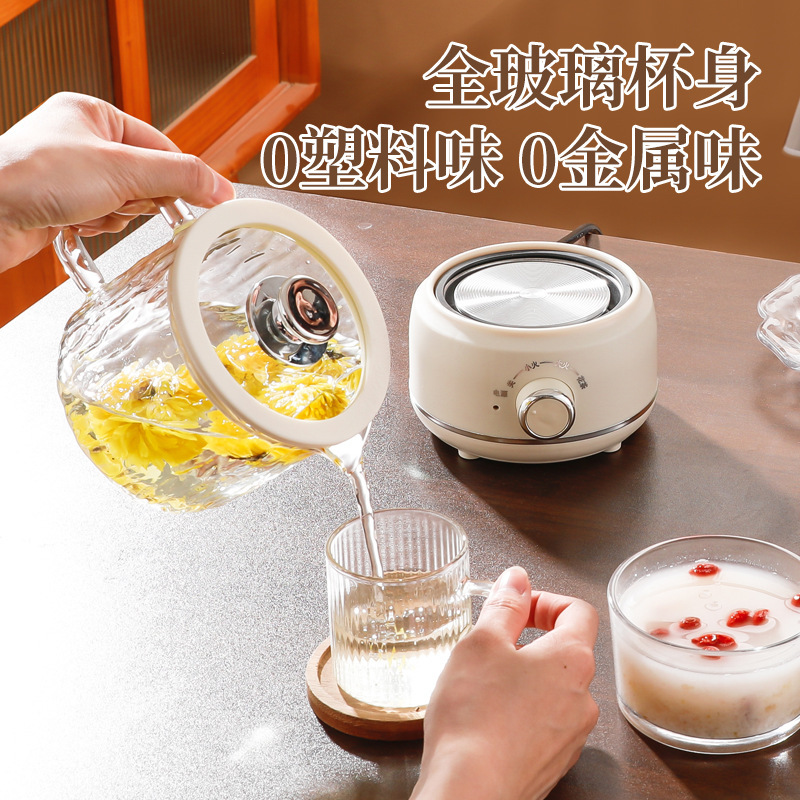 Yuerde 直接供給健康茶多機能ティーメーカーガラス健康カップオフィス小型健康ポットドロップシッピング|undefined