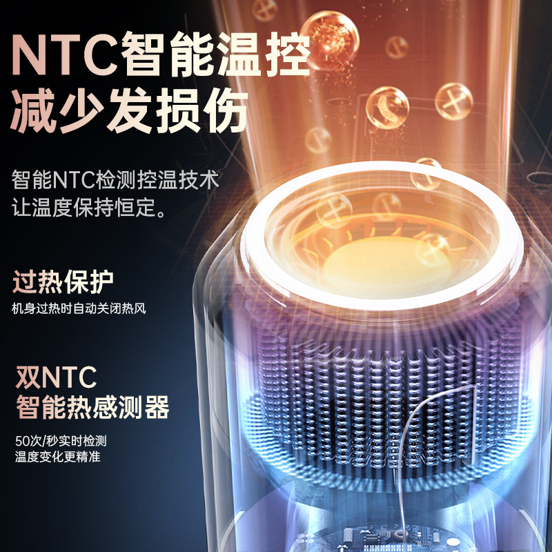 华强北高速吹风机800w宿舍大风力负离子护发速干大功率家用电吹风|undefined