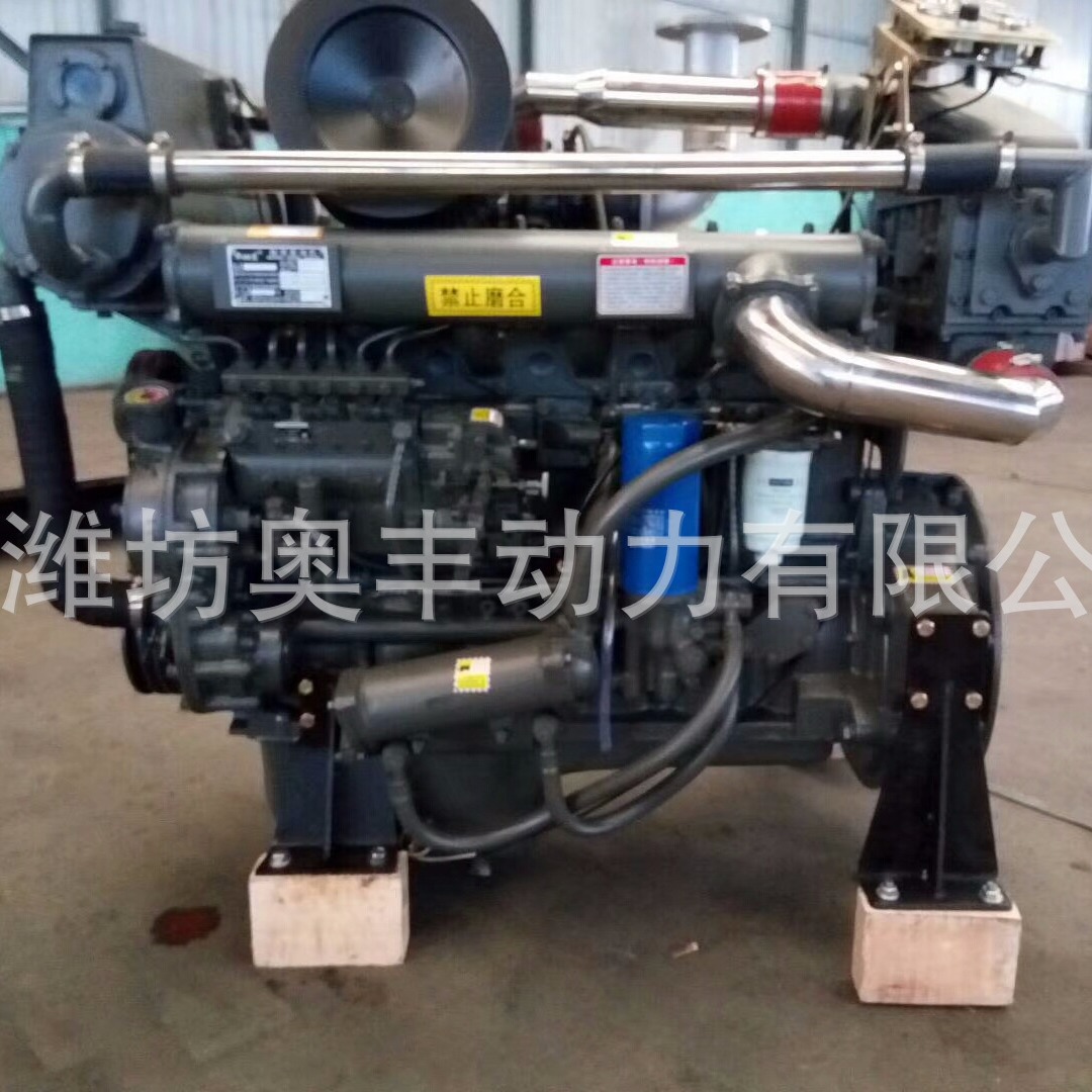 潍柴200马力船用主机带渔检证书