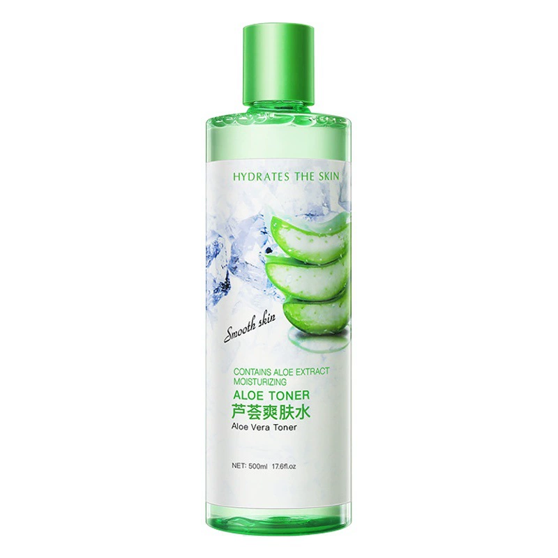 Bisutang Зеленый экстракт алоэ Тонер 500 мл увлажняющий мягкий лосьон для кожи освежающий мягкий лосьон для кожи оптом