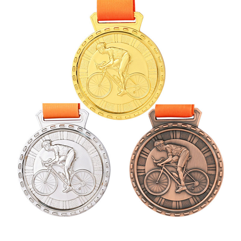 Juegos Deportivos Insignia de metal Medalla conmemorativa Natación Ping-Pong Rugby Patinaje en ruedas Ciclismo Boxeo Esquí