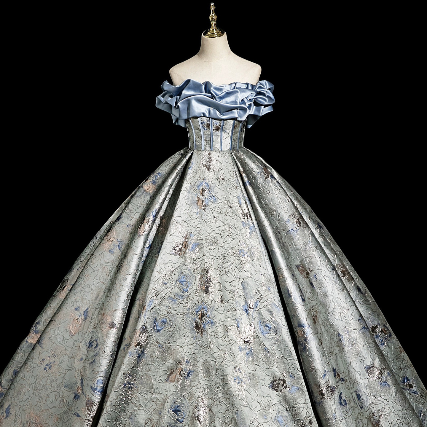 Satin Evening Dress 2026 New Style Off-Shoulder Coming-Of-Age Ceremony Birthday Graduation Art Exam Host Piano Performance Dress for Women