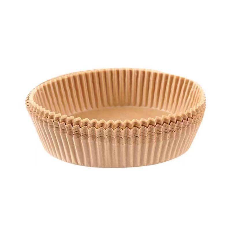 エアフライヤー専用紙皿 家庭用吸油紙 食品グレードベーキングペーパー 輸出入対応 カード不要 ラベル貼り付け可能|undefined