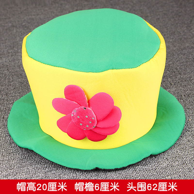 Клоунская шляпа i-зеленая