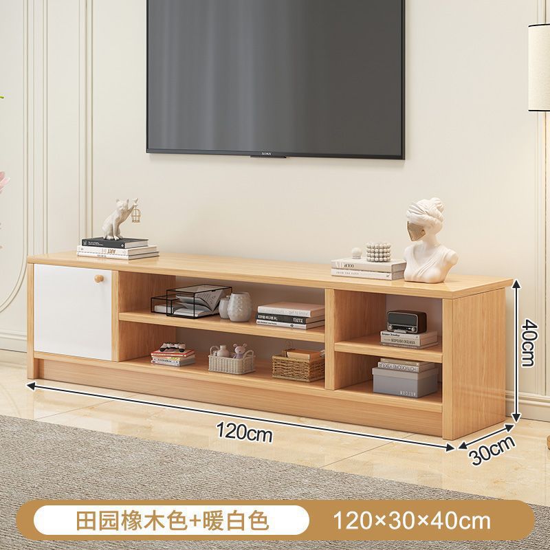Gabinete de televisión nórdico pequeño tipo de casa sala de estar ligera lujoso moderno simple gabinete de piso de alquiler de casa puede retráctil gabinete de televisión