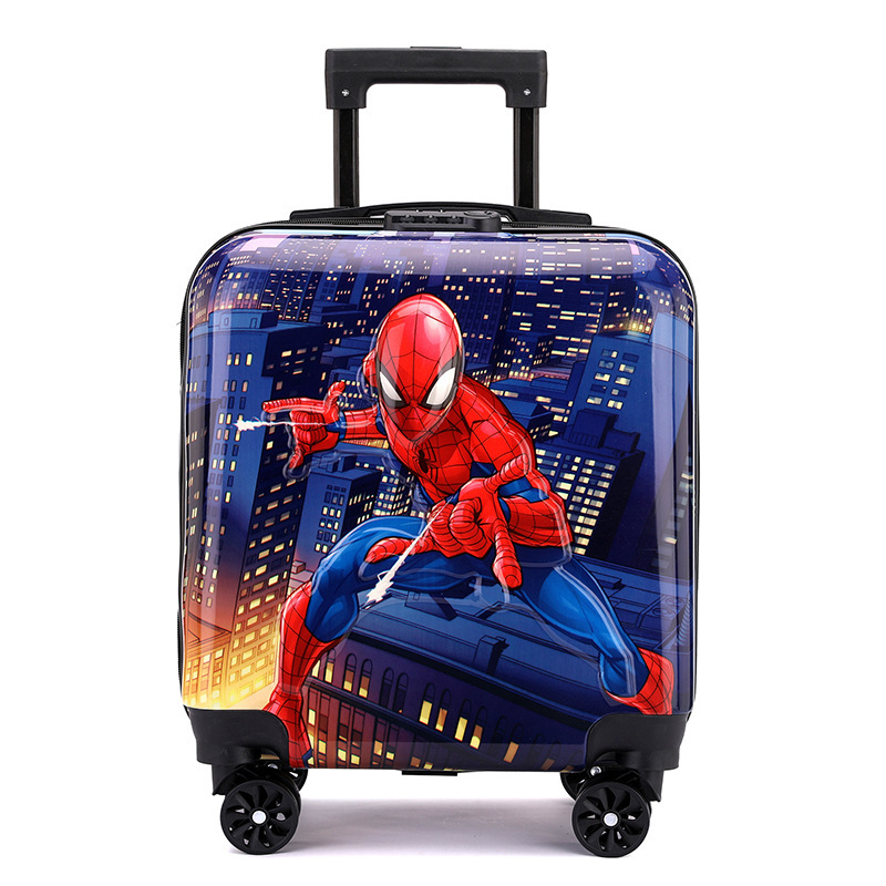 진한 파란색 스파이더맨