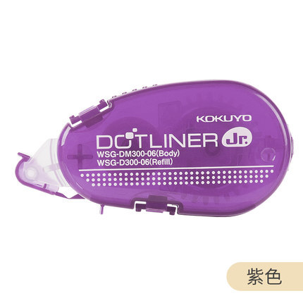 Kokuyo Dot pegamento claro cielo reemplazable Core 8M Arco Iris adhesivo de doble cara fuerte adhesivo de doble cara para los estudiantes