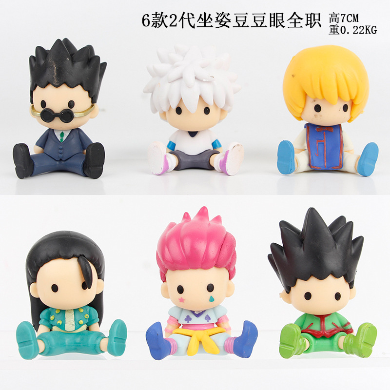2 Generation 6 Sitting Posture Full-time Hunter Hand-made Model Ornaments Small Jieqi Cool Pickup Doll Ornaments Model