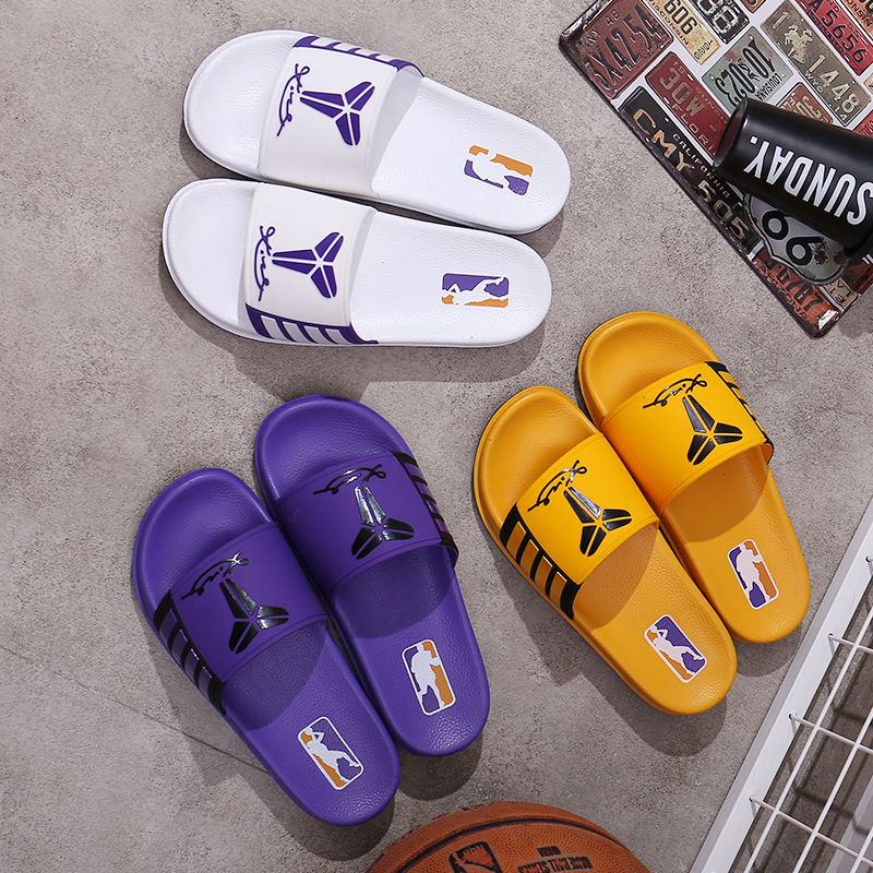 Basketball Surrounding Stars Kobe Bryant New Fashion Brand Upgraded Men's Summer Outer Wear Household Non-slip Soft Bottom Fashionable Sandals Basketball Surrounding Stars Kobe Bryant New Fashion Brand Upgraded Men's Summer Outer Wear Household Non-slip Soft Bottom Fashionable Sandals