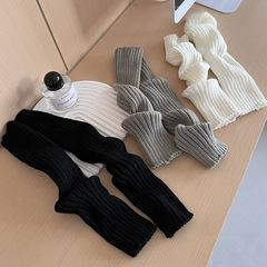 堆堆襪女春夏jk針織白色芭蕾襪套襪子中筒襪辣妹y2k腿套小腿襪春