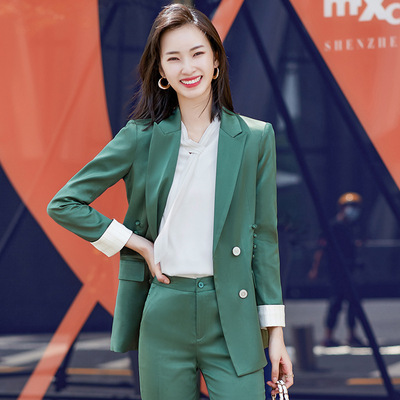 Business Suits temperament goddess Sense of design leisure time OL formal wear The workplace Panties suit coverall Small suit coat