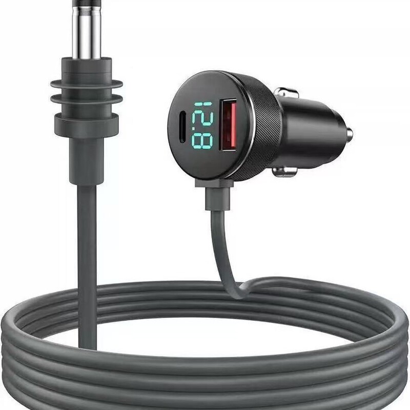Amazon's best-selling fourth-generation digital display car charger 30V waterproof power cord charger multifunctional three-in-one Amazon's best-selling fourth-generation digital display car charger 30V waterproof power cord charger multifunctional three-in-one